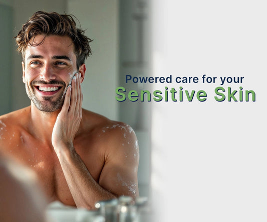 Sensitive Skin Face & Body Cleanser - Gentle Daily Cleansing - Bonmen