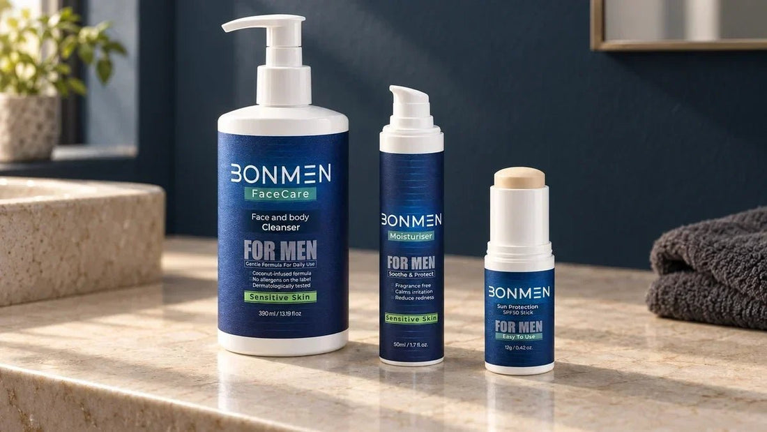 The Morning Ritual: A Sensitive Skin Routine for Men - Bonmen