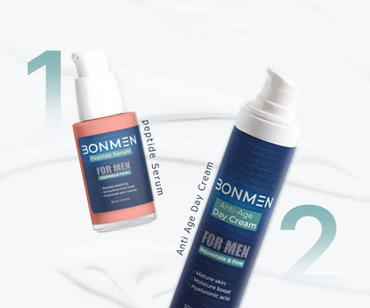 Anti - Ageing Performance Duo - Advanced Skincare for Sensitive Skin - Bonmen