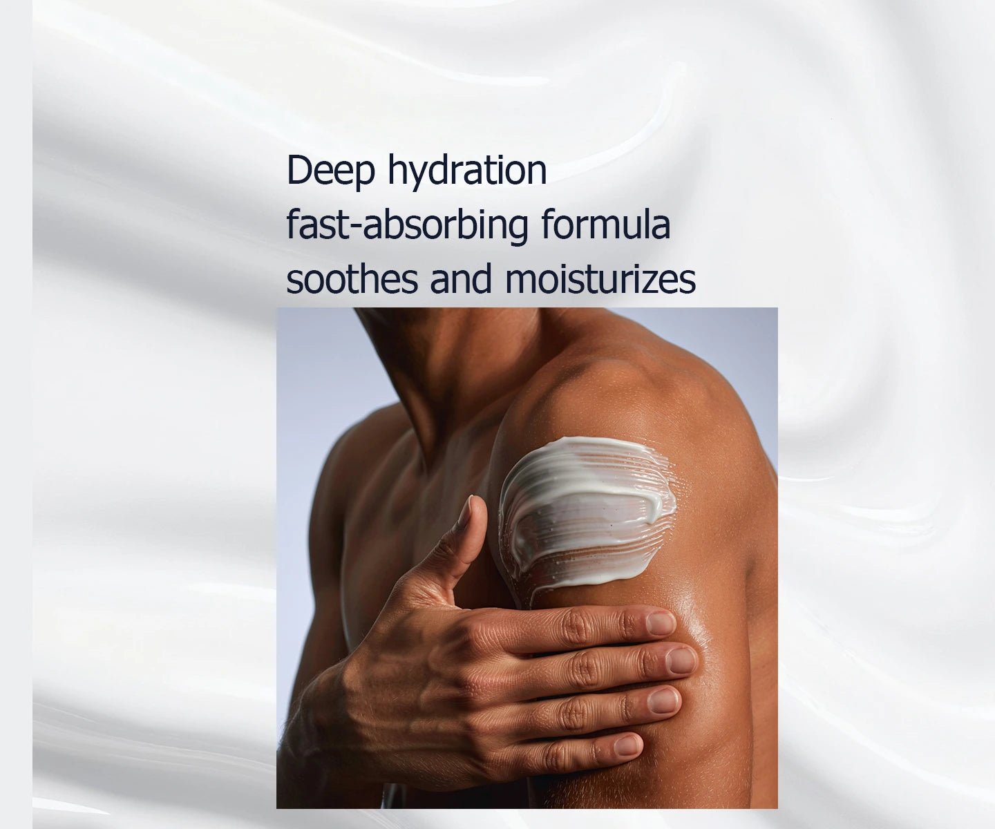 Sensitive Skin Body Cream - Daily Moisturizing for Men - Bonmen