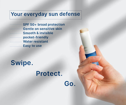 Sun Protection SPF50 Stick - Invisible Protection for Sensitive Skin - Bonmen